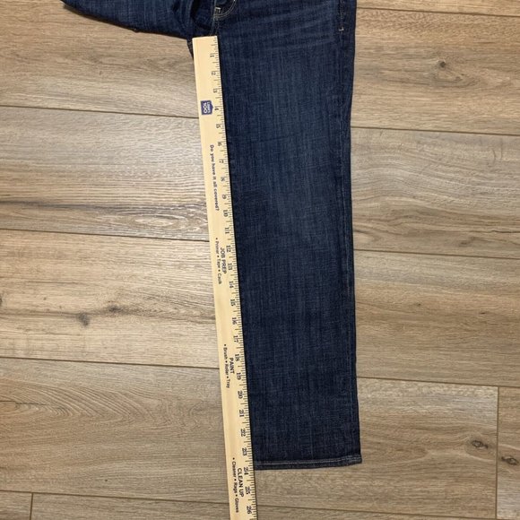Women's American Eagle Denim Jeans Size 4 Blue Regular Artist Crop Stretch - Picture 11 of 11